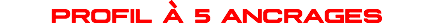 PROFIL À 5 ANCRAGES